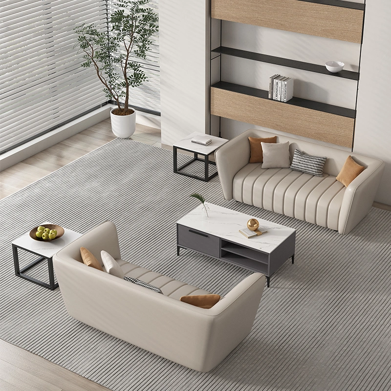 New Modern Modern Sofa Set Luxury All Full House Furniture Italian Designed Office Sofas