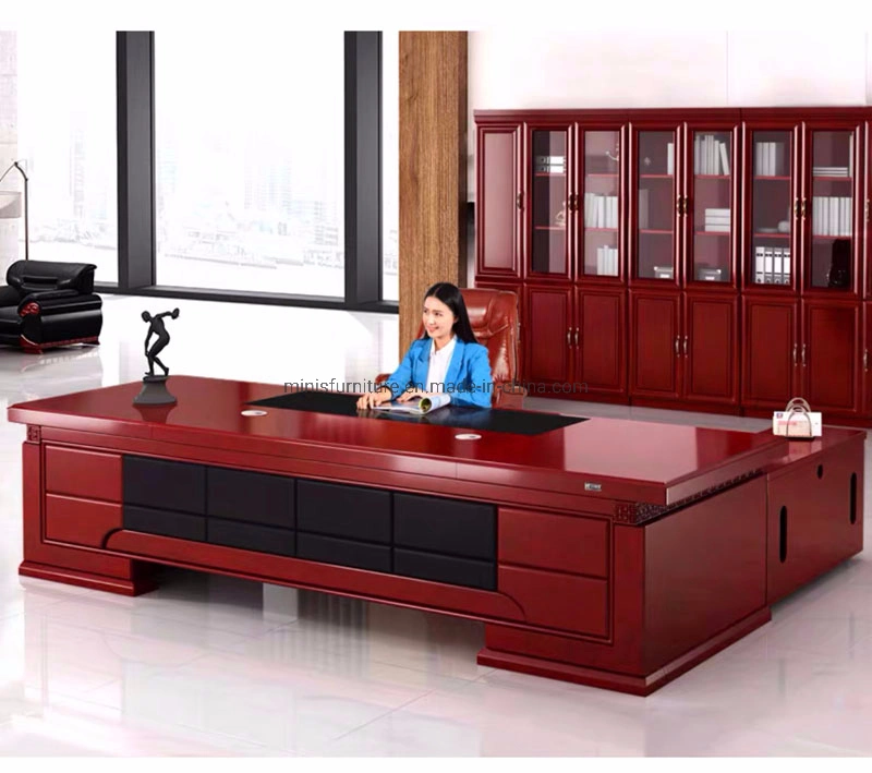 (MN-OD301) China Manufacturing Furniture Executive MDF Veneer Office Table Manager Desk