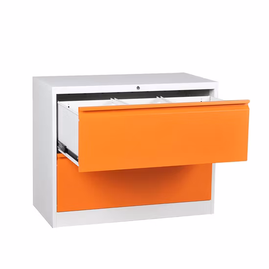 Gdlt, 2 cajones debajo de la mesa, archivador de Metal, almacenamiento de oficina de acero, comprobante de documentos, archivador Vertical con cerradura