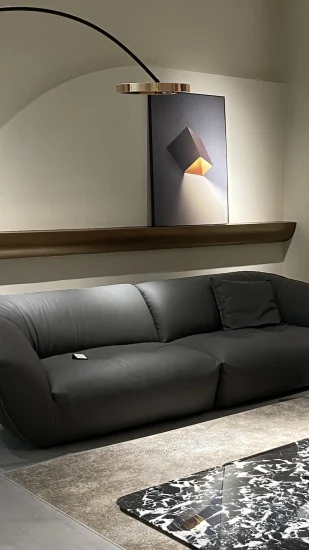 Muebles modernos de lujo para sala de estar, 3 asientos en forma de L, conjunto de diseño italiano para oficina en casa, Hotel, apartamento, sofá de tela