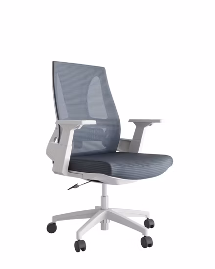 Sillas de oficina ejecutiva de malla giratoria ergonómica moderna de muebles de fábrica